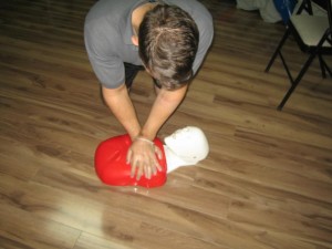 CPR is a life-saving procedure that includes giving rescue breaths and chest compressions to causalities suffering from cardiac arrest. 